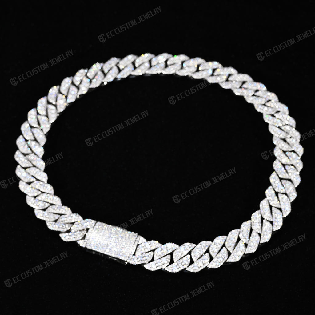 iced out cuban chain necklace best shining hip hop jewelry 2