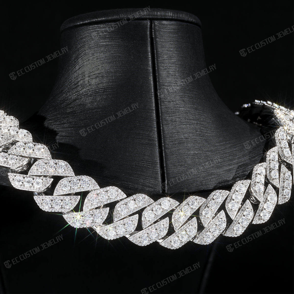 iced out cuban chain necklace best shining hip hop jewelry 5