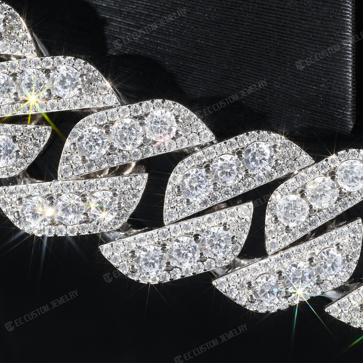 iced out cuban chain necklace best shining hip hop jewelry 6