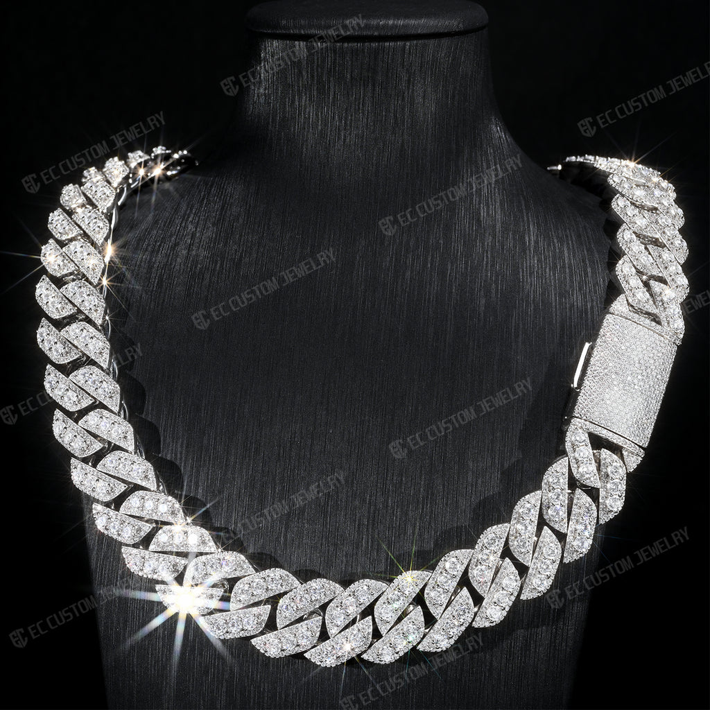 iced out cuban chain necklace best shining hip hop jewelry 7